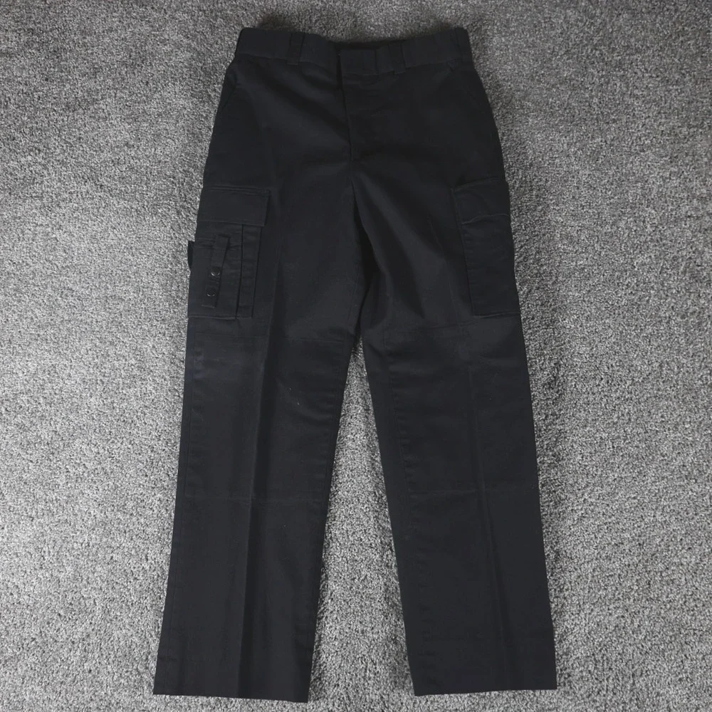 Lavigne Tuff Station Wear Black Cargo Tactical Work Pants 34R Made in USA